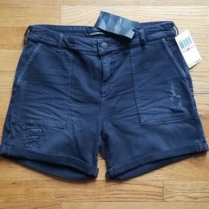 NWT sz 28 Scotch & Soda washed black short